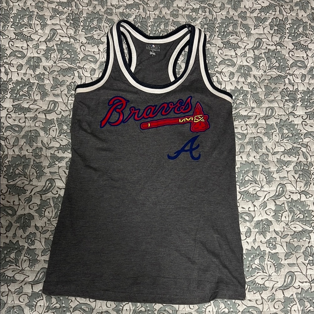 Gray Braves Tank Top